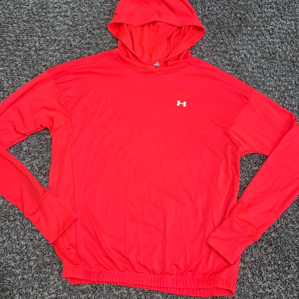 Neon under armour hoodie